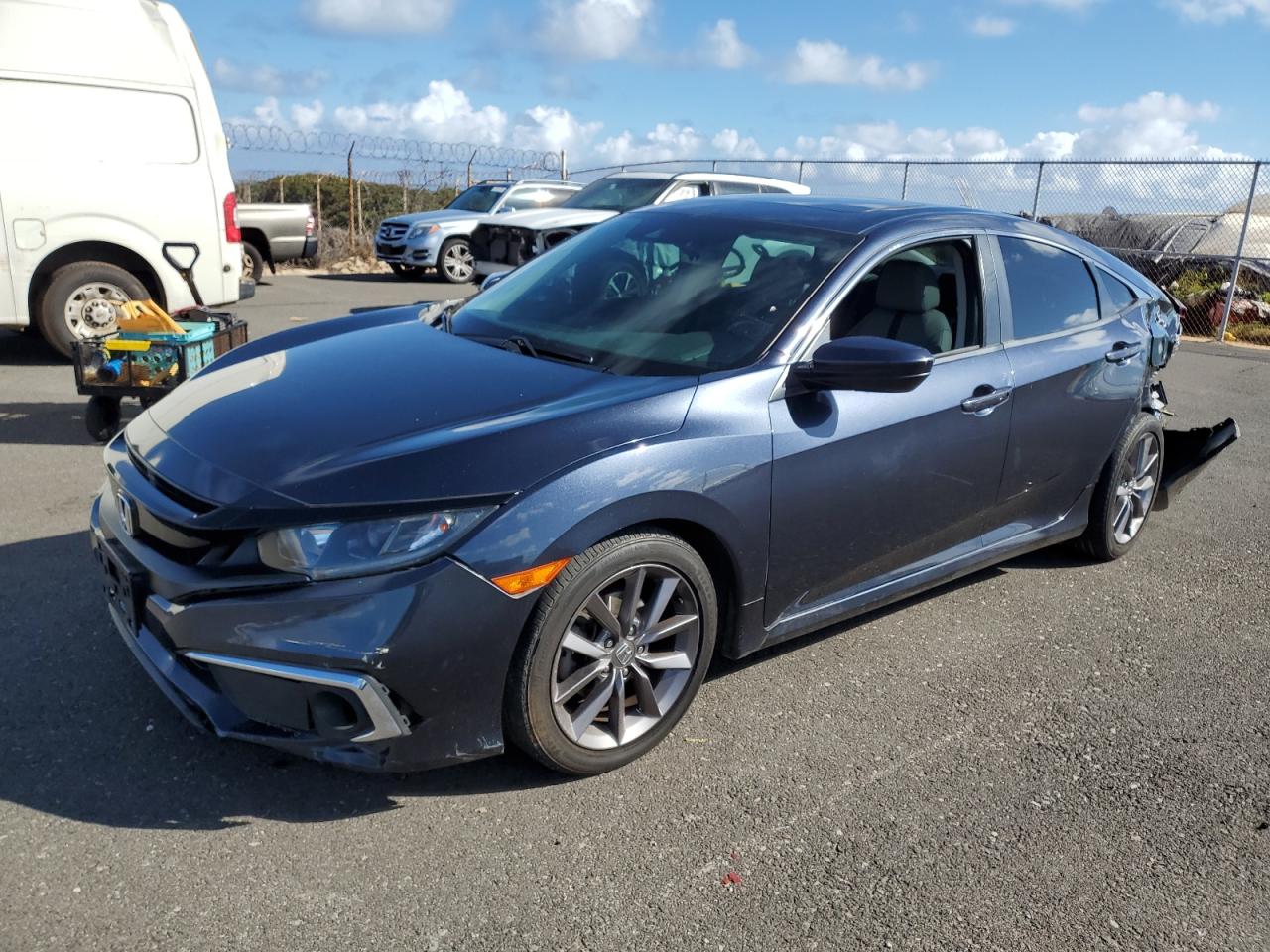 2020 Honda Civic Exl იყიდება Kapolei-ში, HI - Rear End