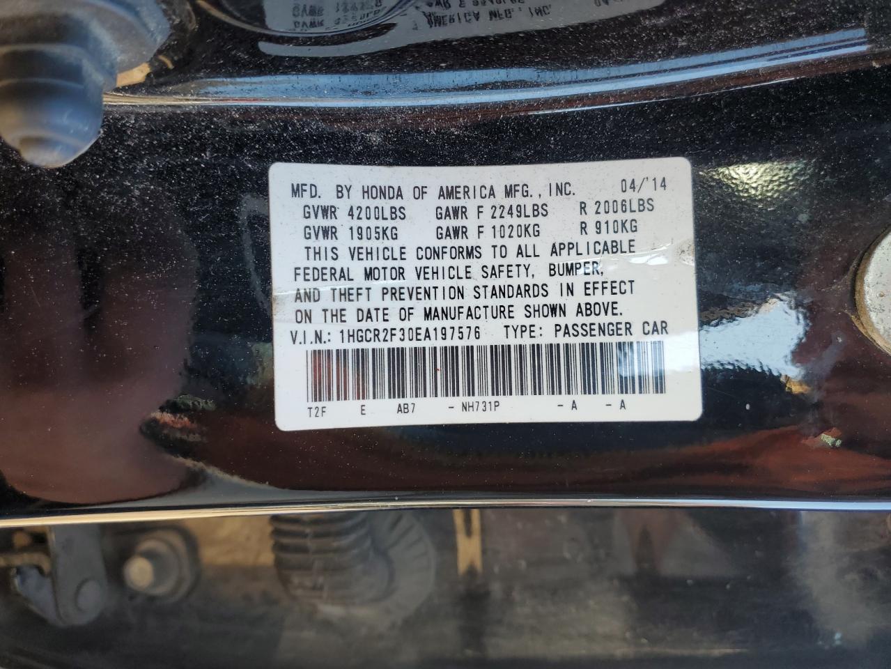 2014 Honda Accord - Image 15