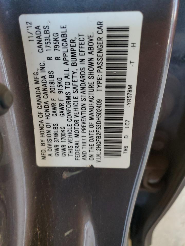 2013 Honda Civic - Image 12