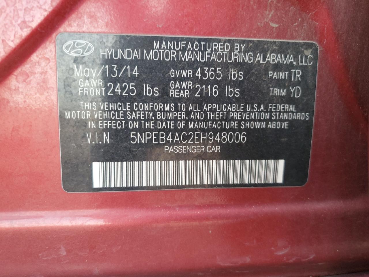 2014 Hyundai Sonata - Image 12