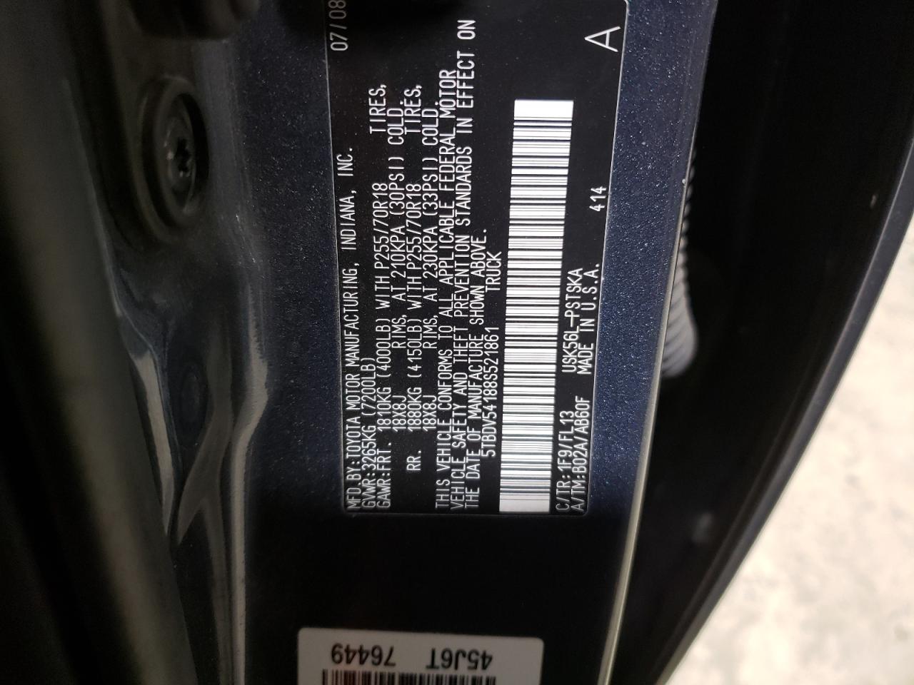 2008 Toyota Tundra - Image 12