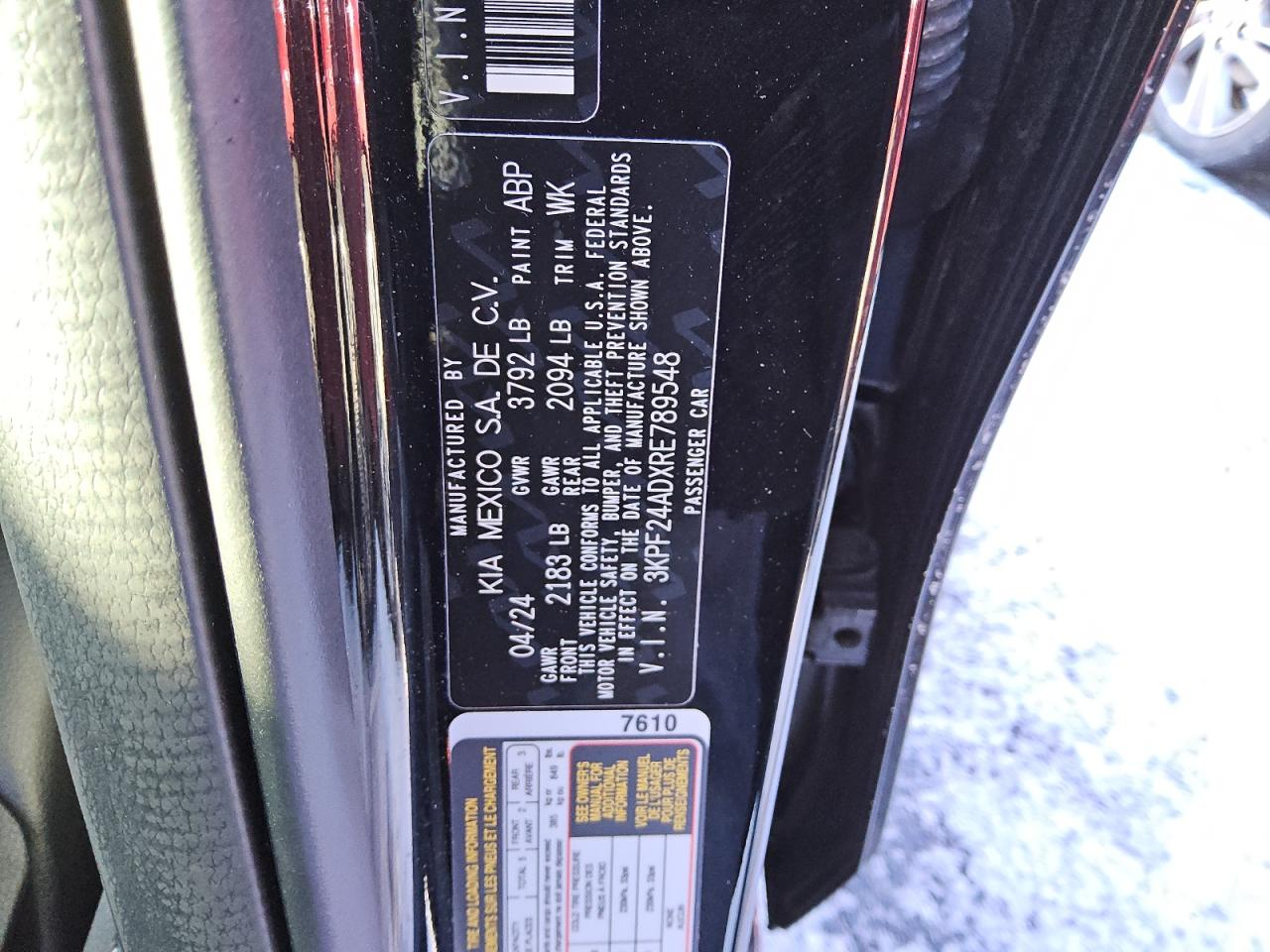 2024 Kia Forte - Image 8