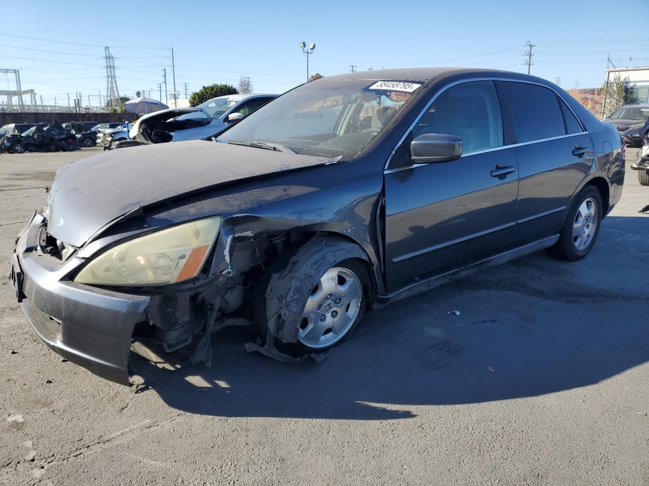 2005 Honda Accord Lx en Venta en Wilmington, CA - Front End