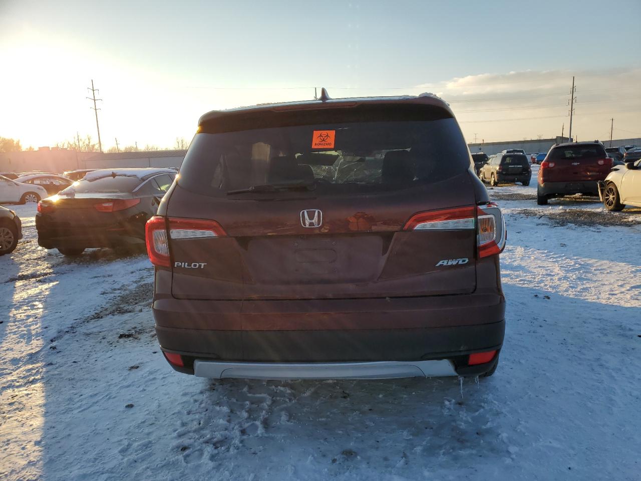 2021 Honda Pilot Exl VIN: 5FNYF6H55MB088250 Lot: 87433634