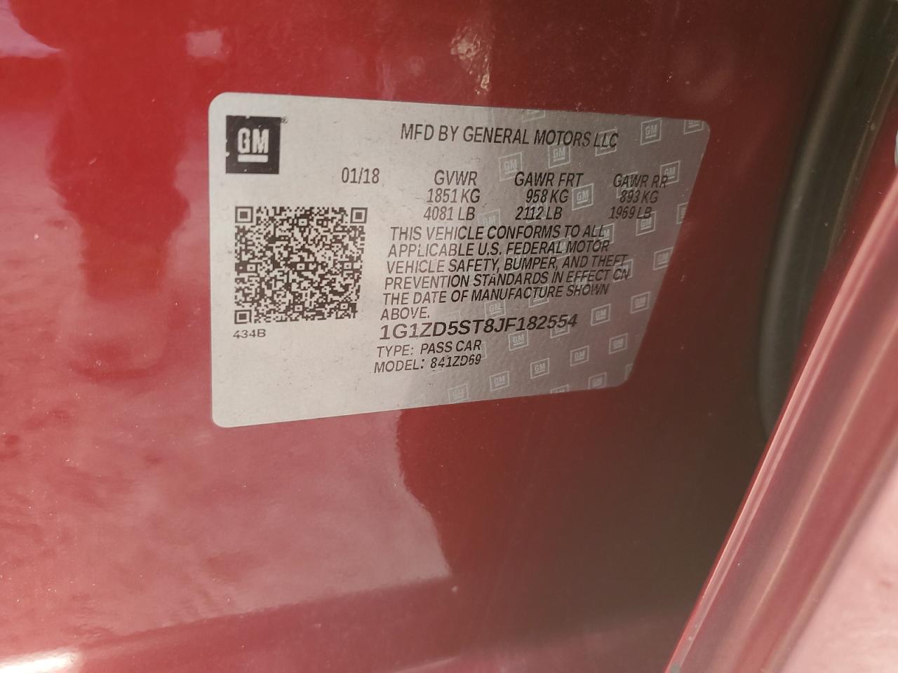 2018 Chevrolet Malibu - Image 12