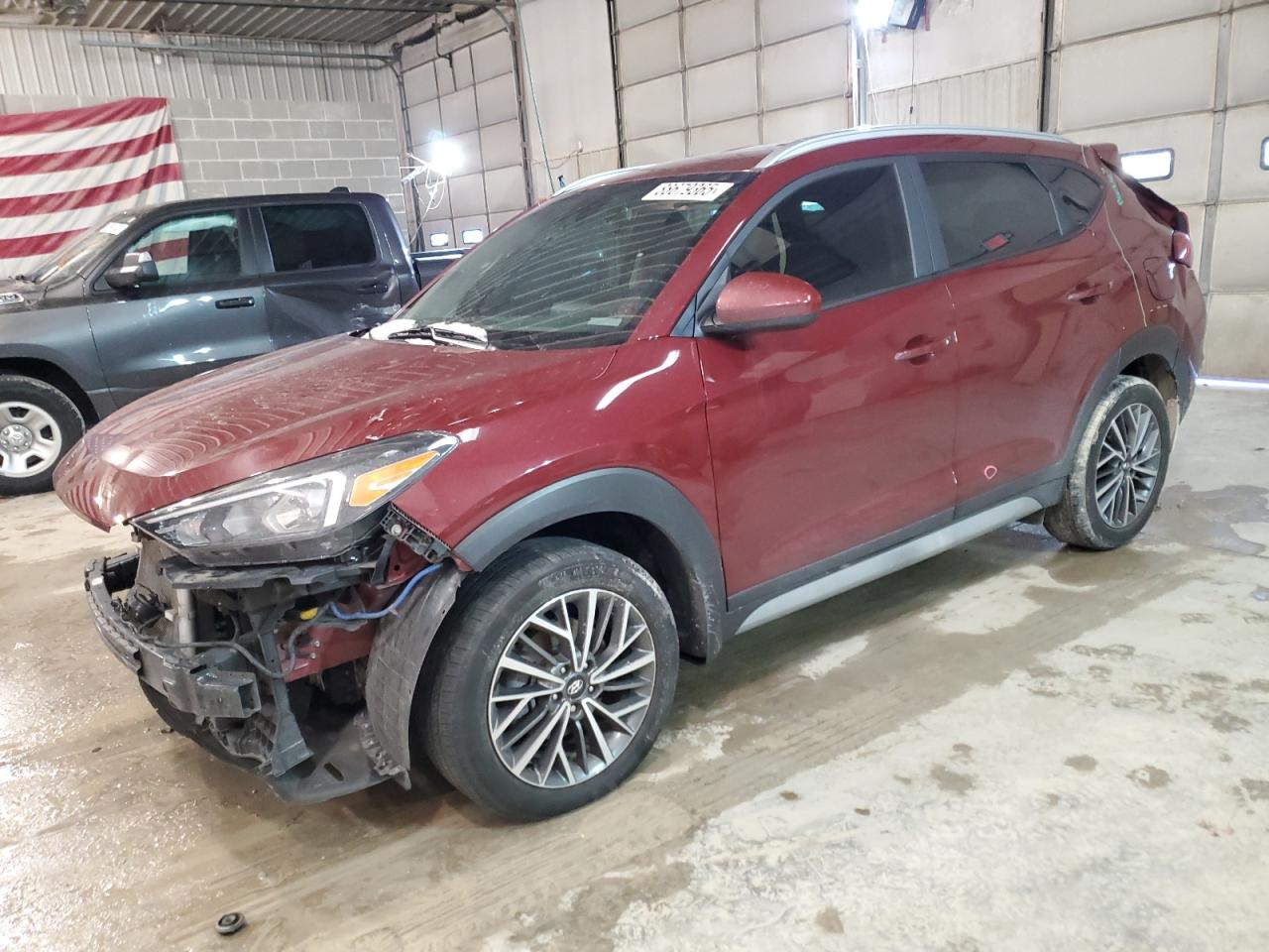 2020 Hyundai Tucson Limited იყიდება Columbia-ში, MO - Rear End