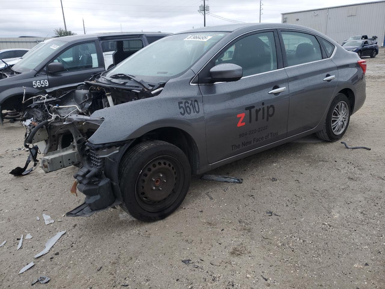 VIN 3N1AB7AP2KY341009 2019 NISSAN SENTRA no.1