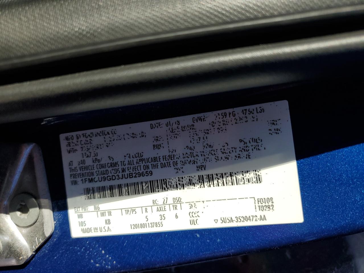 2018 Ford Escape - Image 13