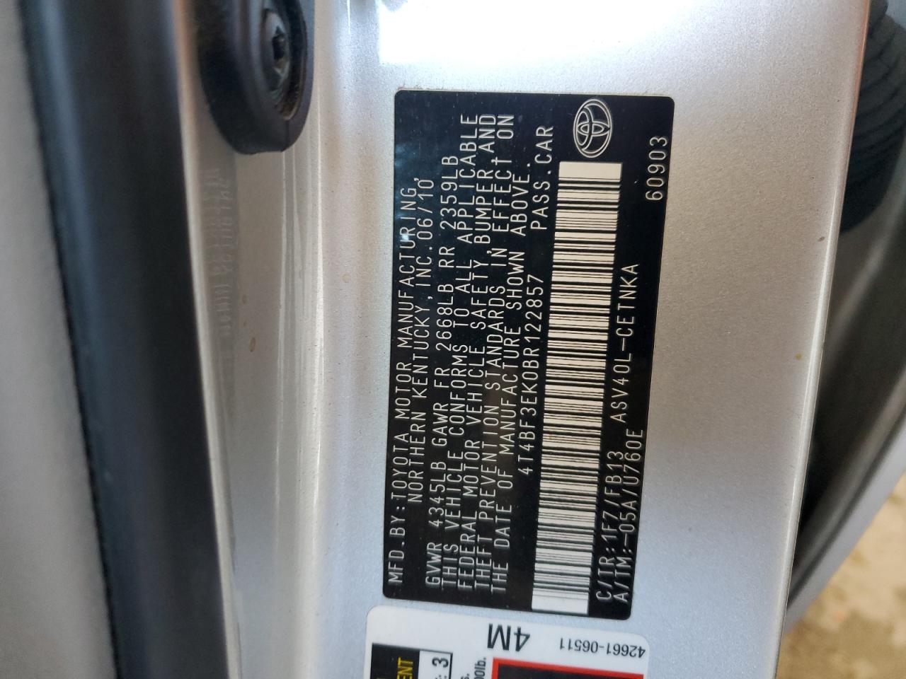 2011 Toyota Camry - Image 13