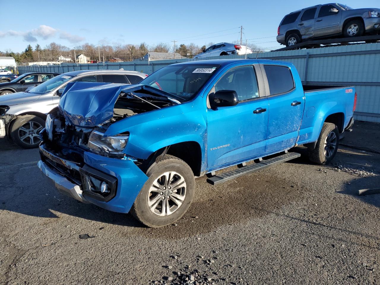 VIN 1GCGTDEN5N1181048 2022 CHEVROLET COLORADO no.1