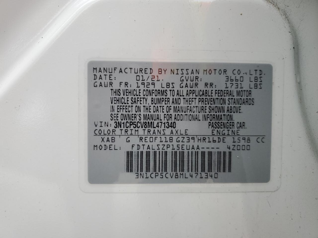 2021 Nissan Kicks - Image 14