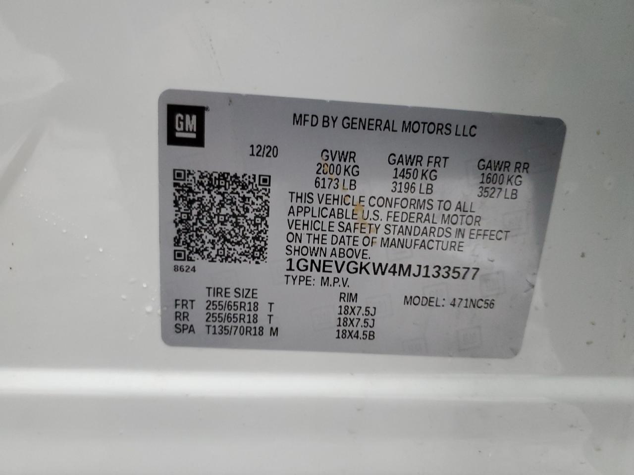 2021 Chevrolet Traverse - Image 14