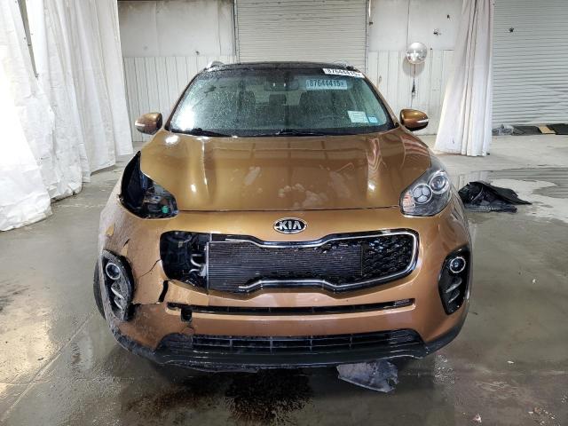  KIA SPORTAGE 2017 Brown