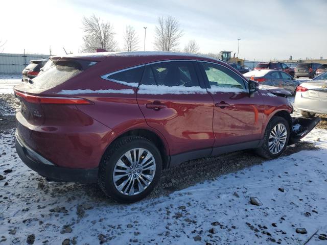  TOYOTA VENZA 2022 Czerwony