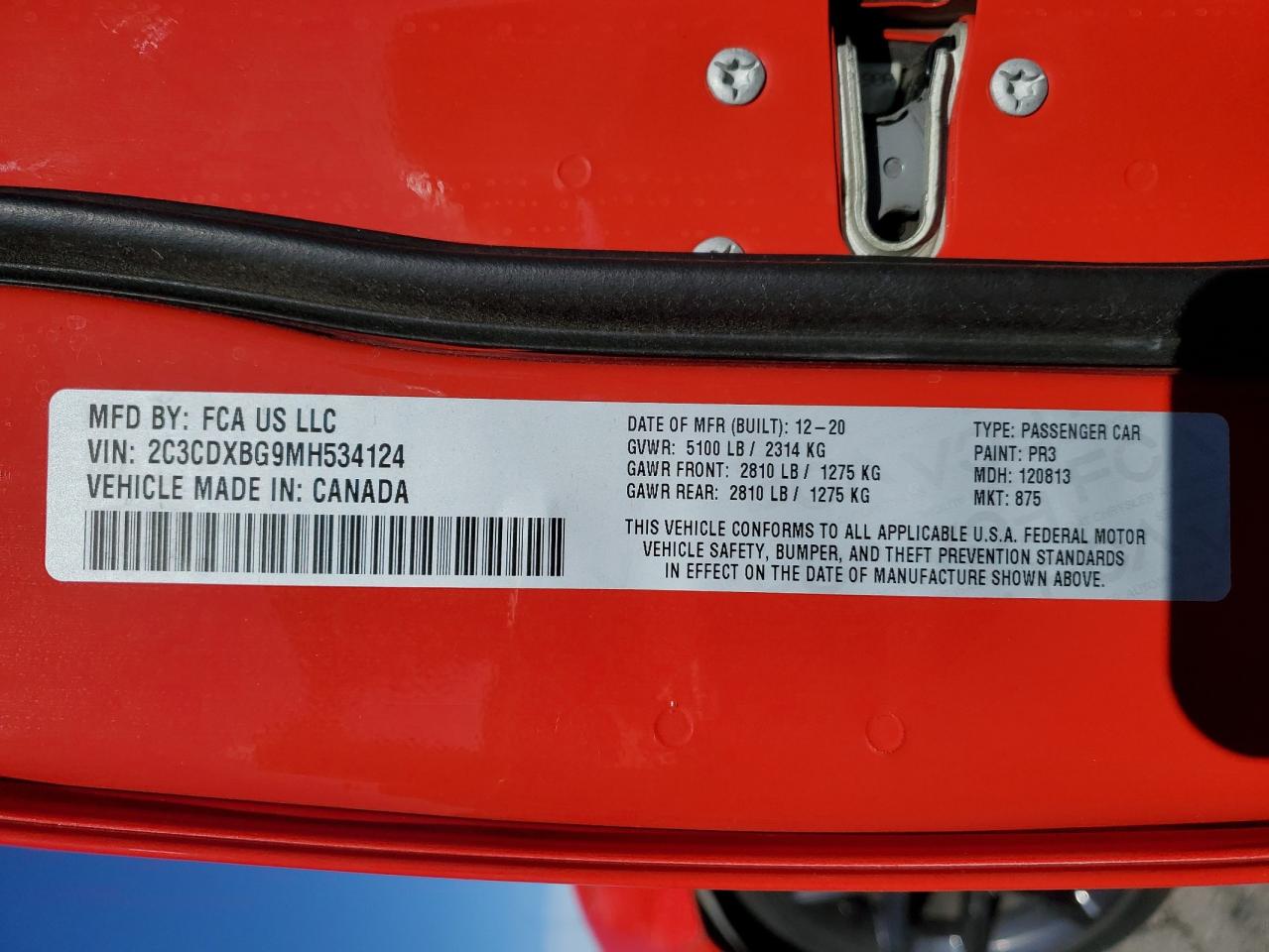 2021 Dodge Charger - Image 15