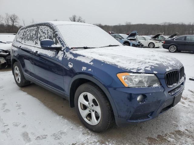  BMW X3 2012 Синий