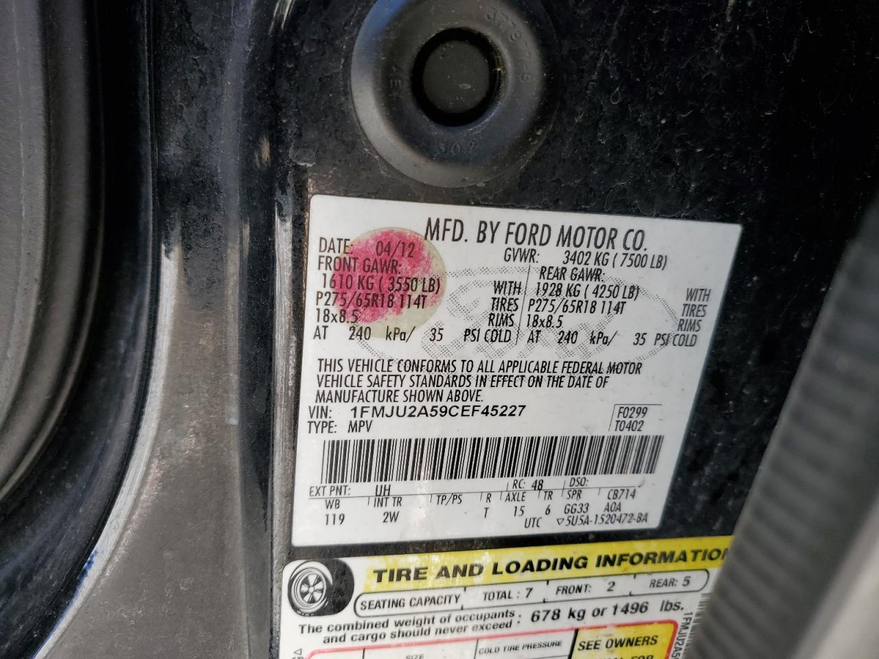2012 Ford Expedition - Image 13
