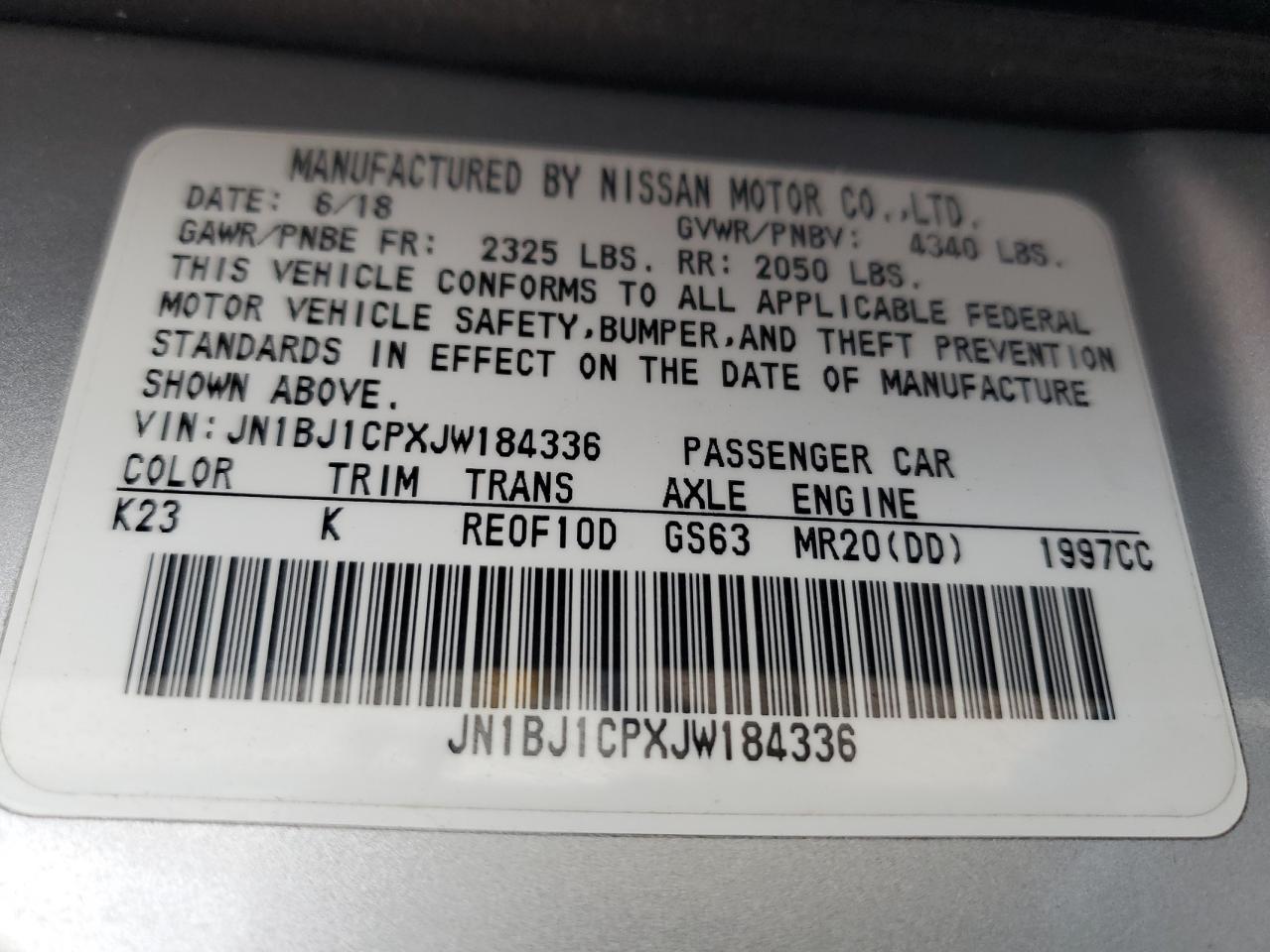 2018 Nissan Rogue - Image 13