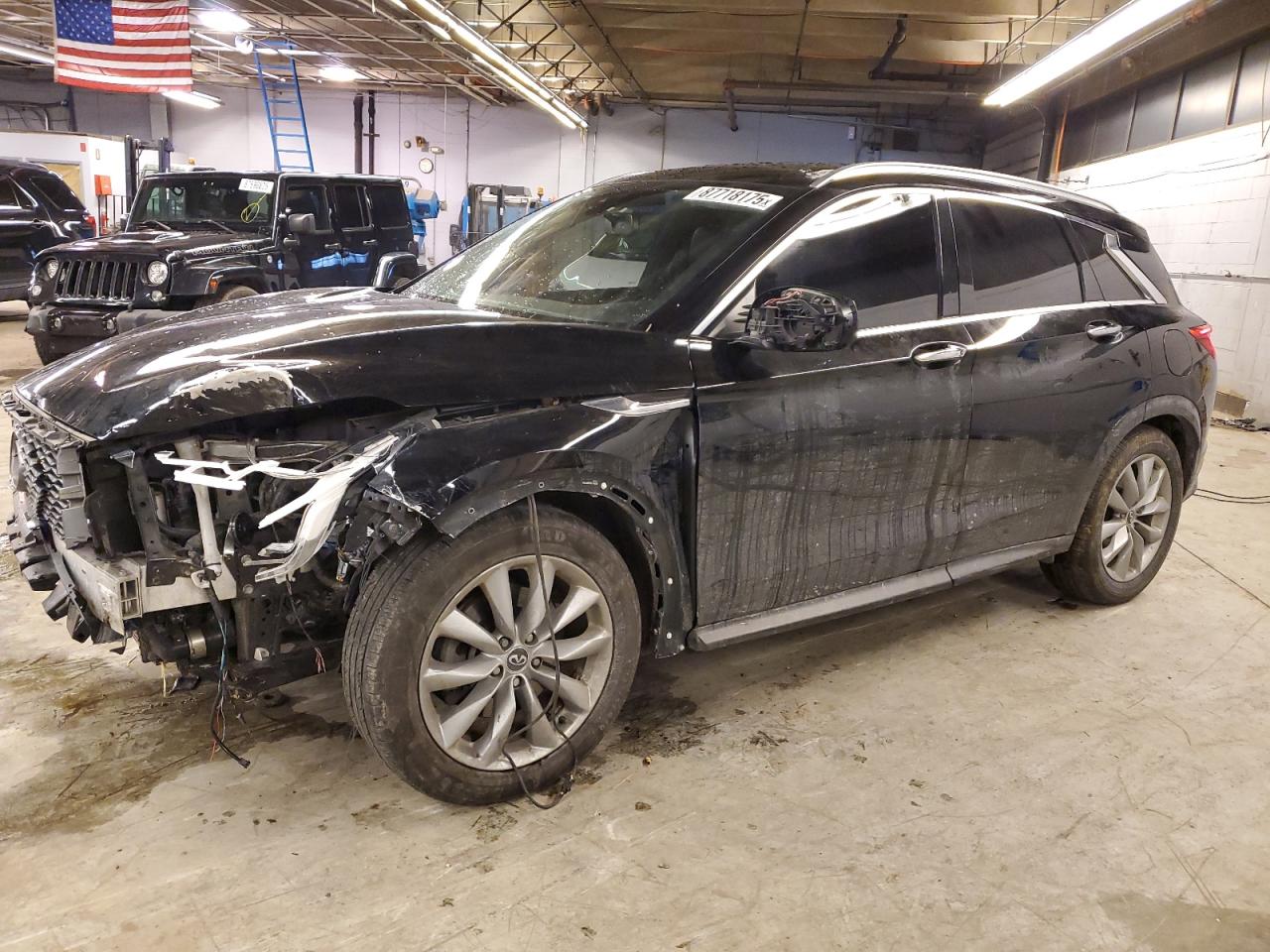 2019 Infiniti Qx50 Essential na sprzedaż w Wheeling, IL - Front End