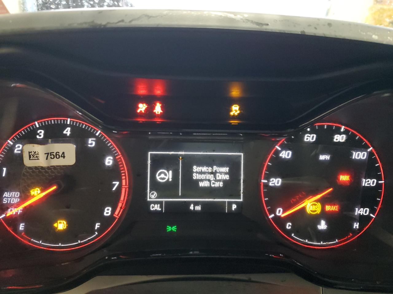 2025 Chevrolet Trax 1Rs VIN: KL77LGEP1SC144644 Lot: 41677405