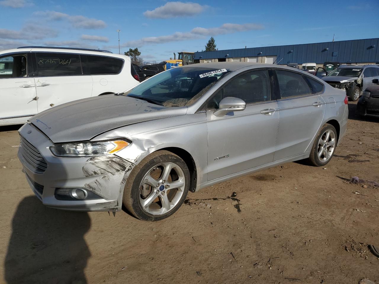 VIN 3FA6P0LU3DR389460 2013 FORD FUSION no.1