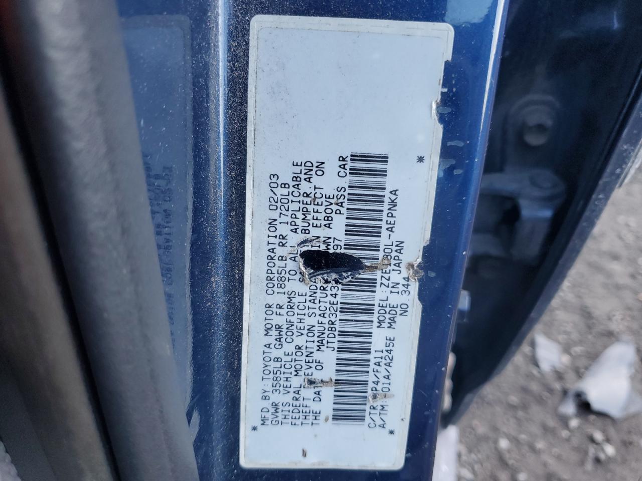 2003 Toyota Corolla - Image 12