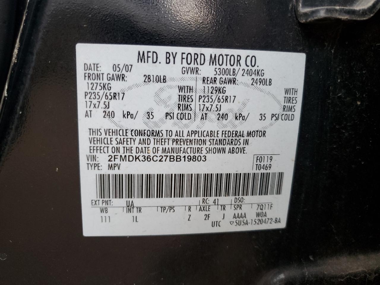 2007 Ford Edge - Image 15