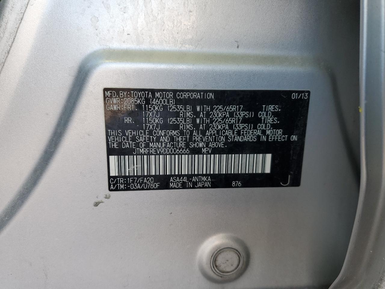 2013 Toyota RAV 4 - Image 13