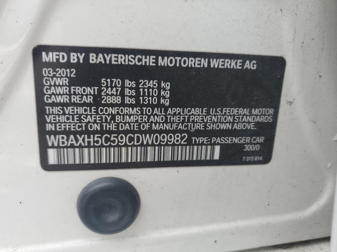 2012 BMW 5er - Image 12