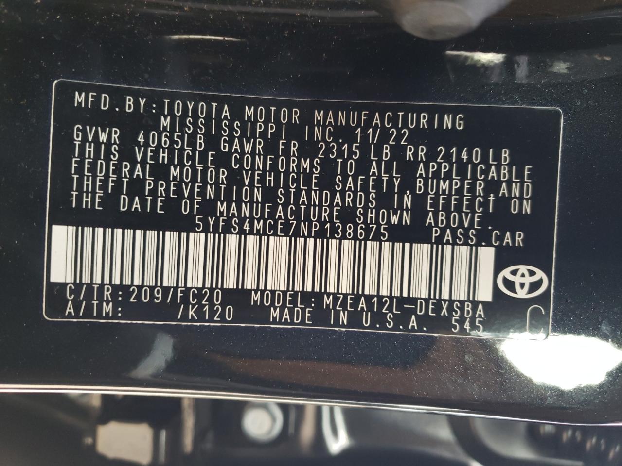 2022 Toyota Corolla - Image 14