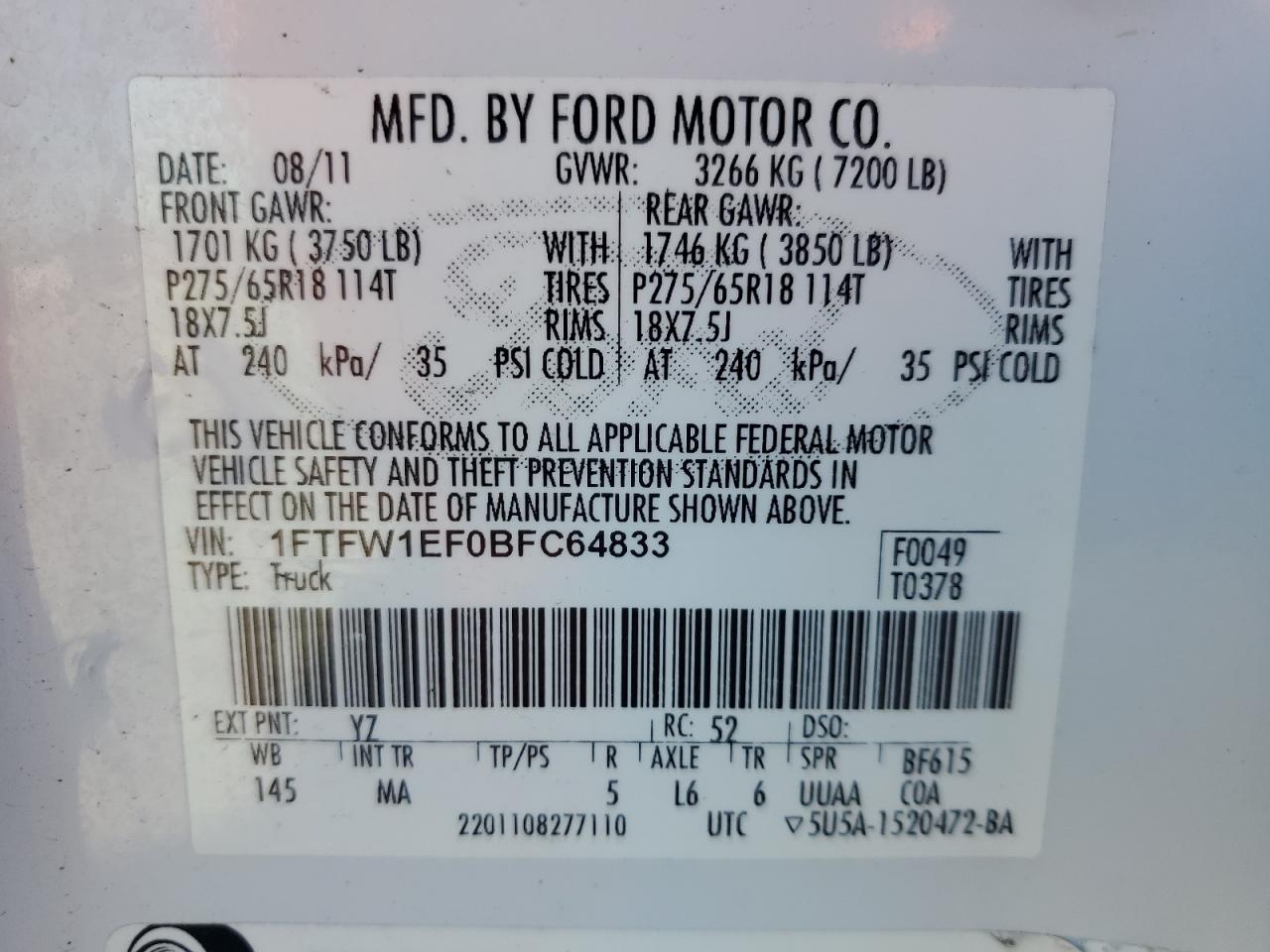 2011 Ford F-150 - Image 12