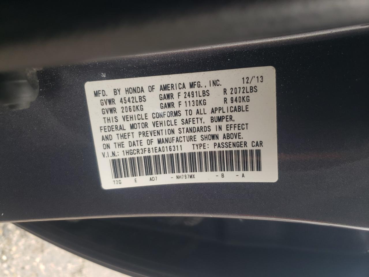 2014 Honda Accord - Image 14