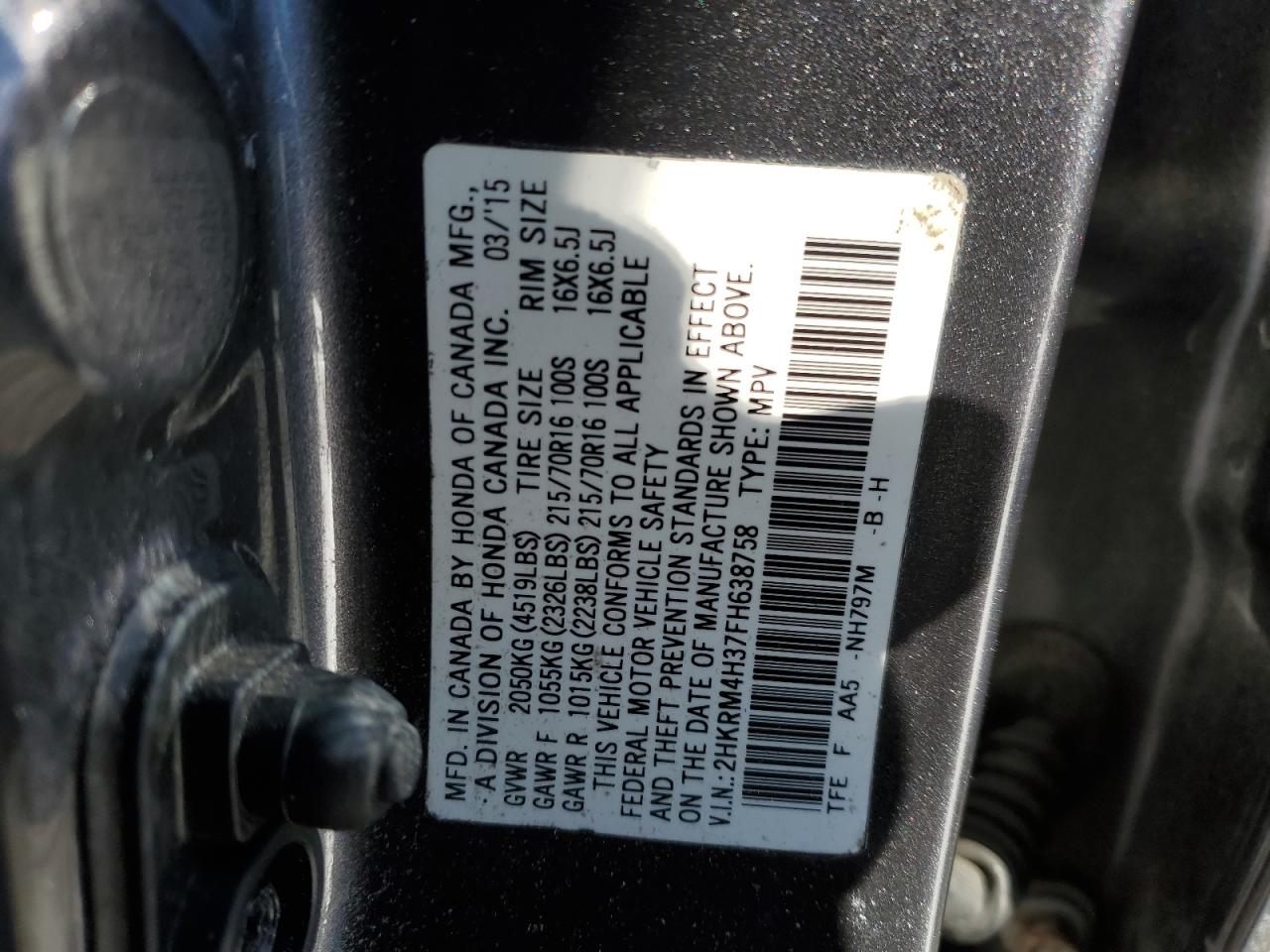 2015 Honda CR-V - Image 14