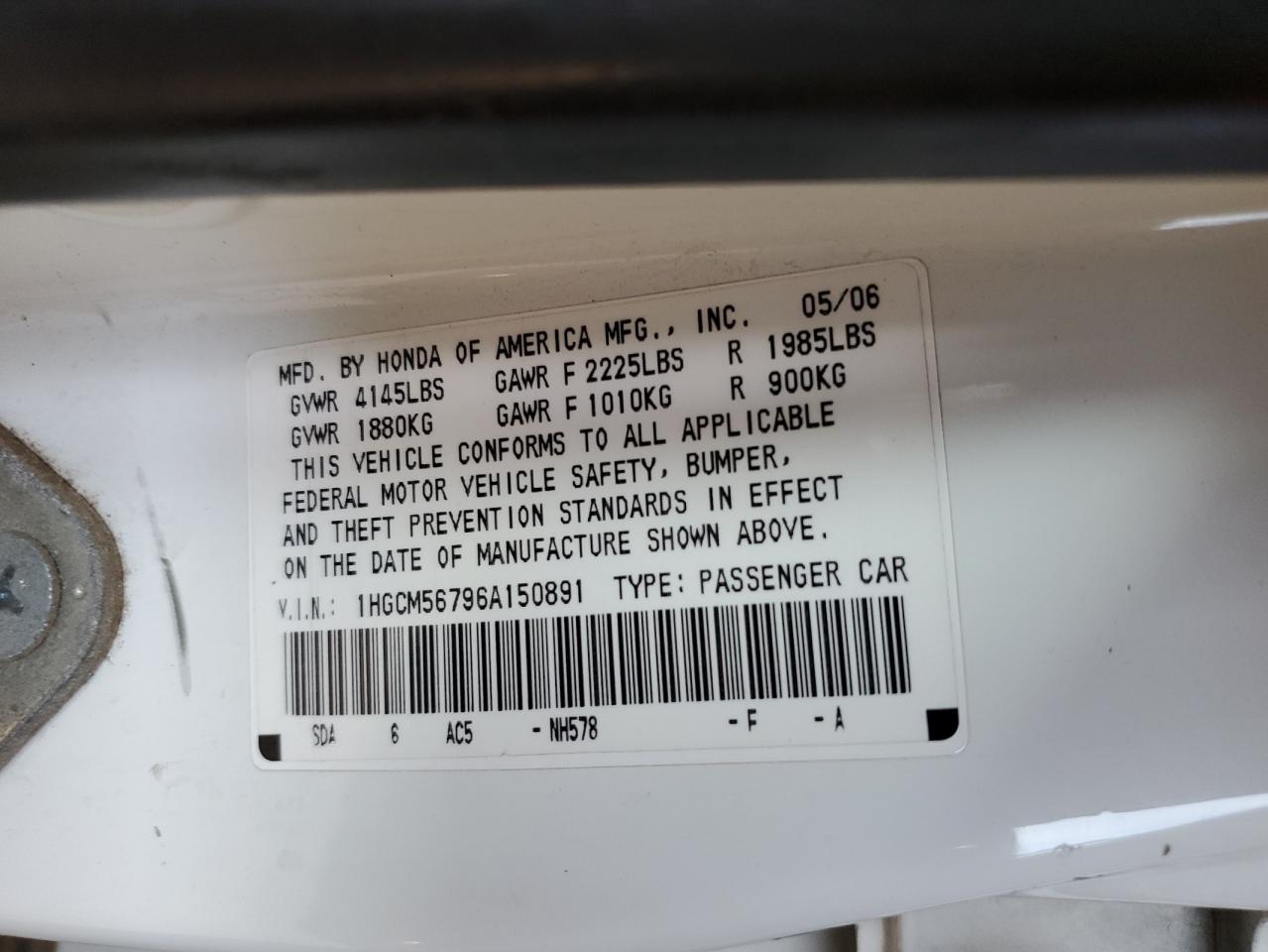 2006 Honda Accord - Image 14