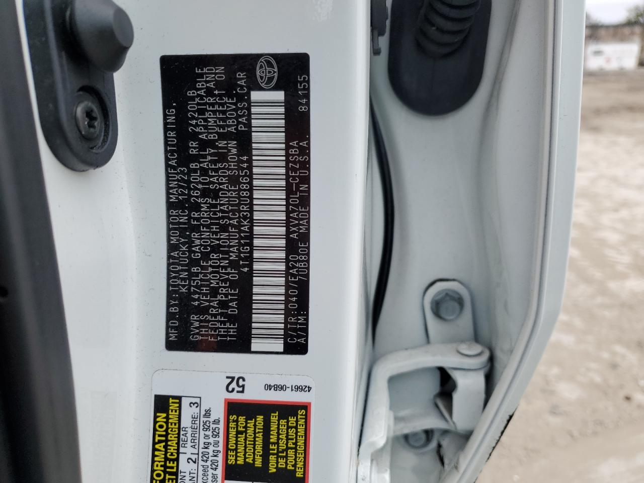 2024 Toyota Camry - Image 12