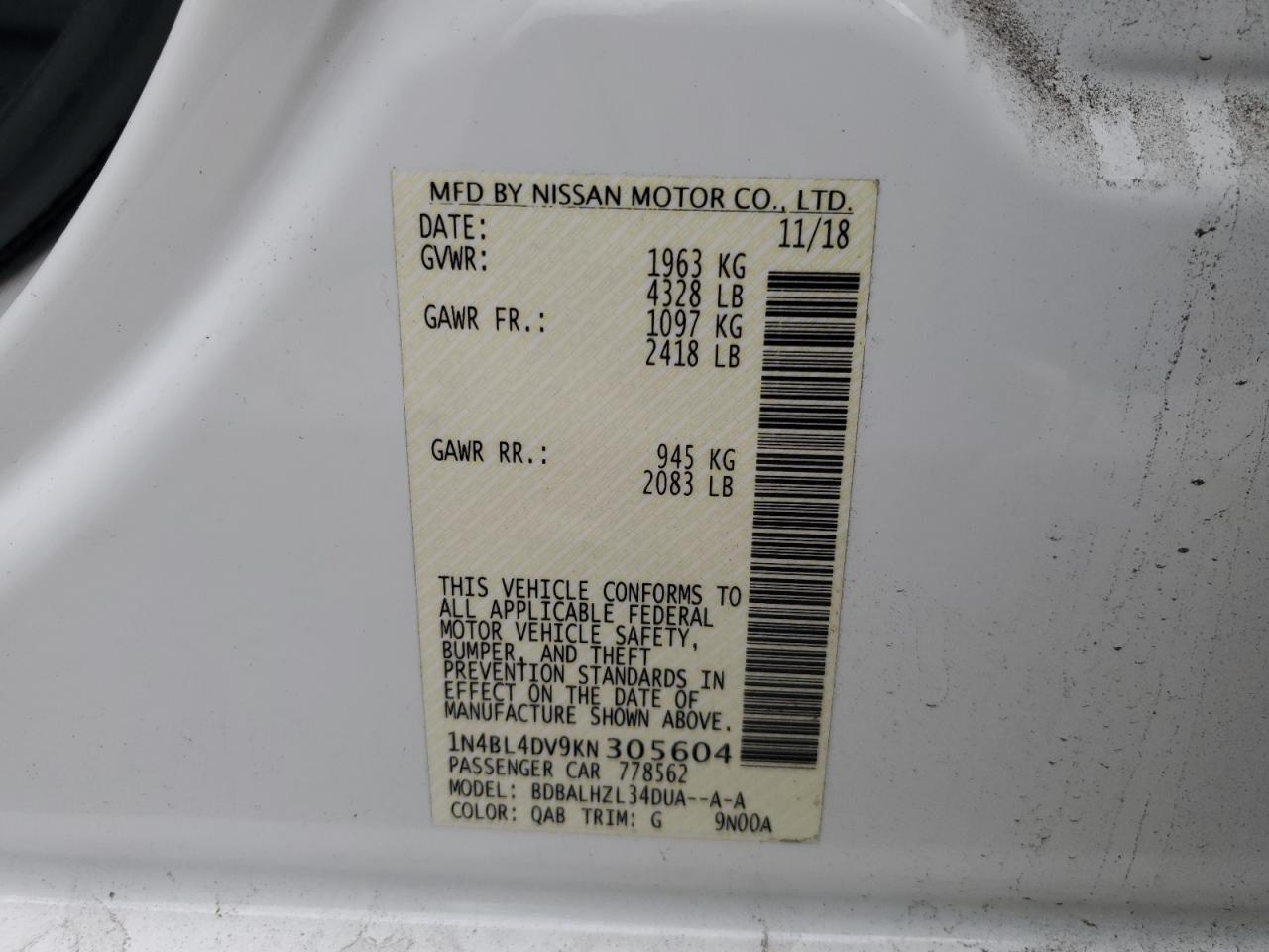 2019 Nissan Altima - Image 14