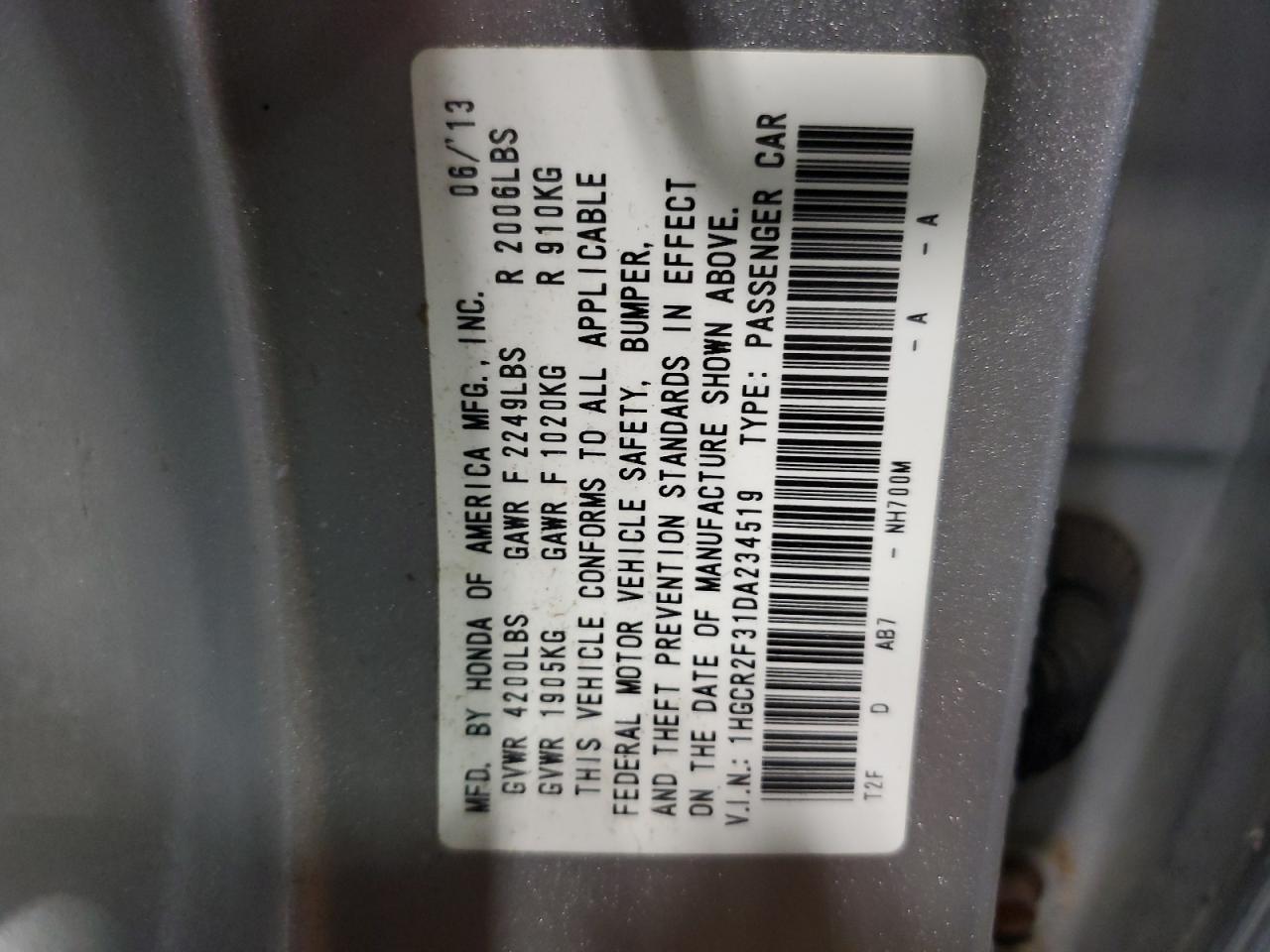 2013 Honda Accord - Image 13