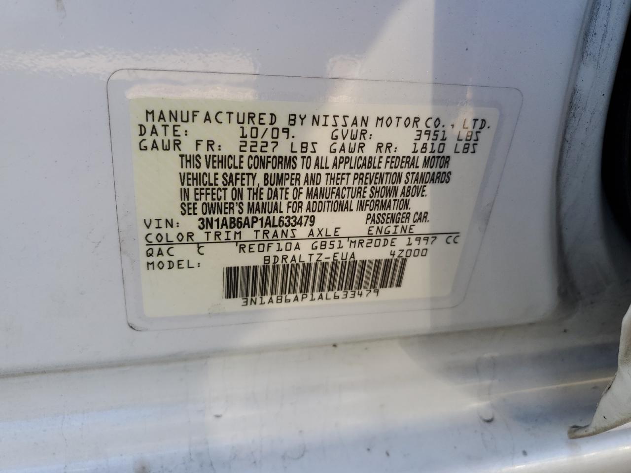 2010 Nissan Sentra - Image 12