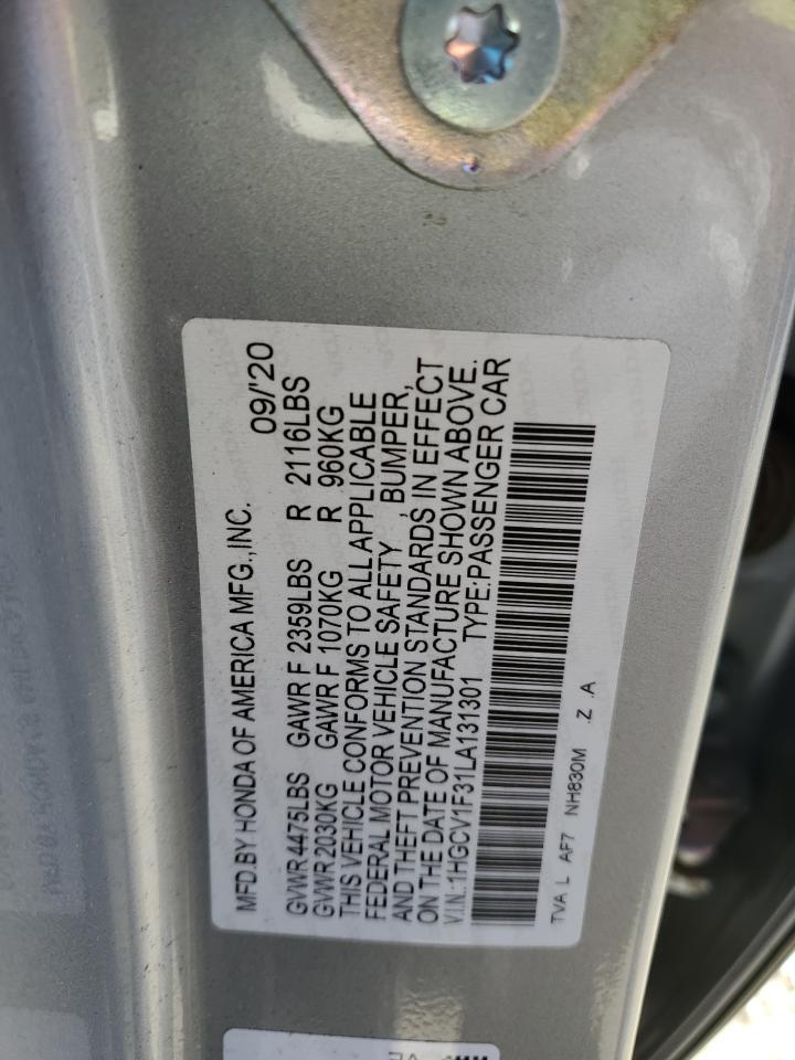 2020 Honda Accord - Image 14