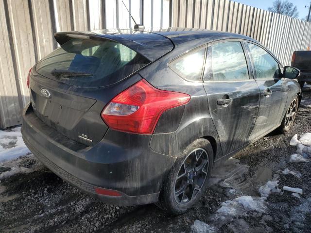 Hatchbacks FORD FOCUS 2014 Czarny