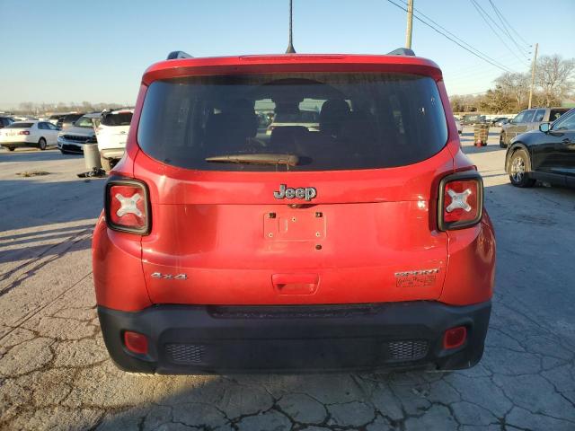 JEEP RENEGADE 2022 Червоний