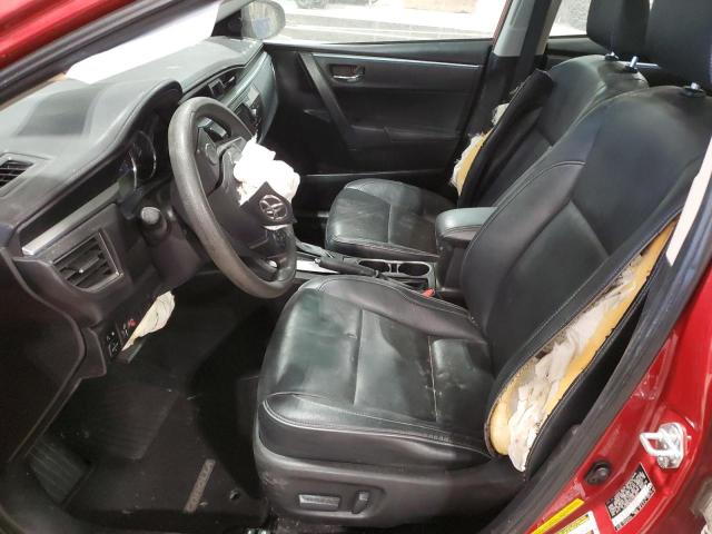  TOYOTA COROLLA 2014 Red