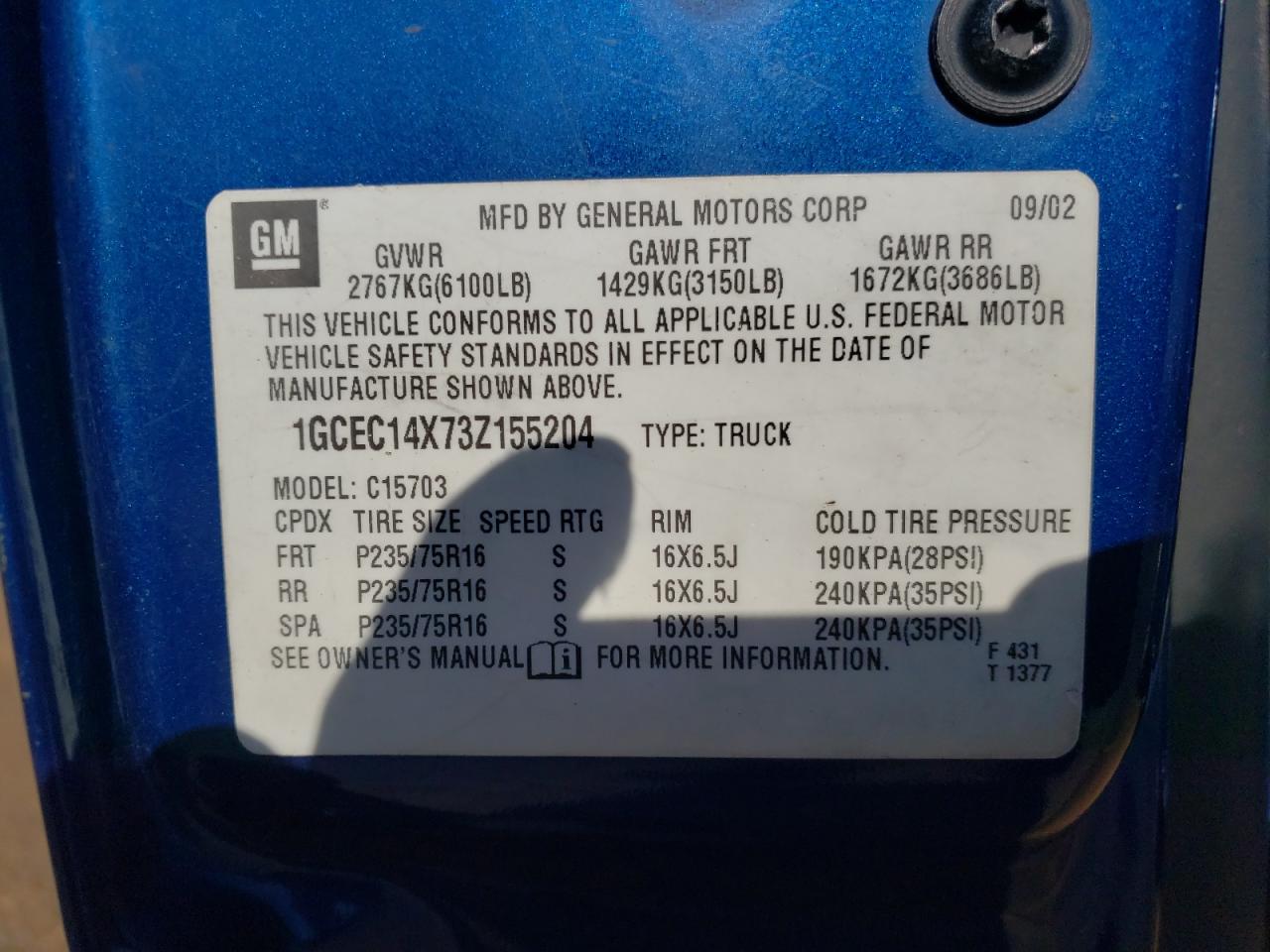 2003 Chevrolet Silverado - Image 12