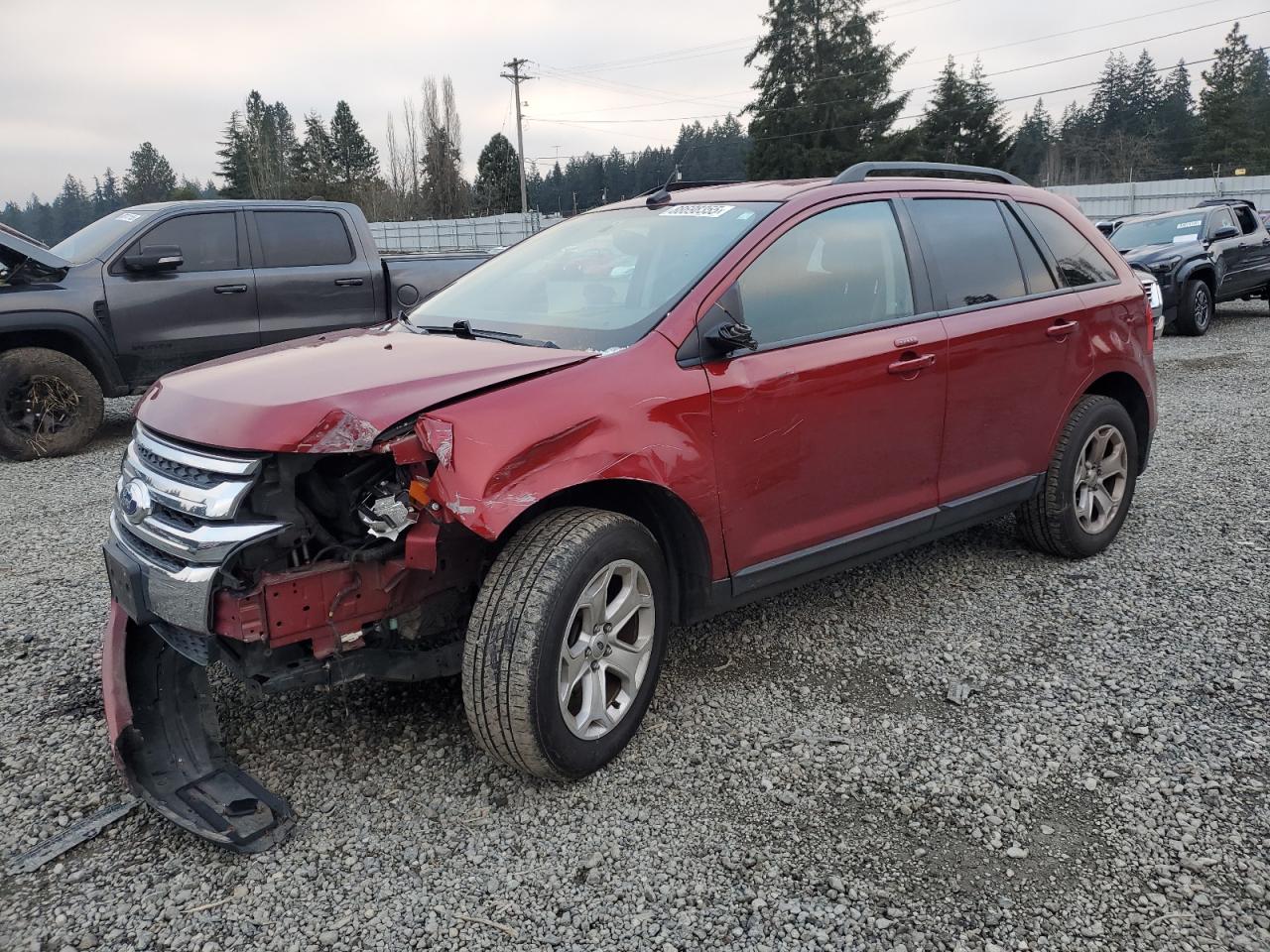 VIN 2FMDK4JC2DBA44884 2013 FORD EDGE no.1