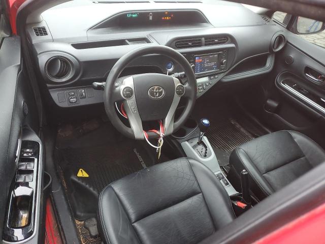  TOYOTA PRIUS 2012 Красный