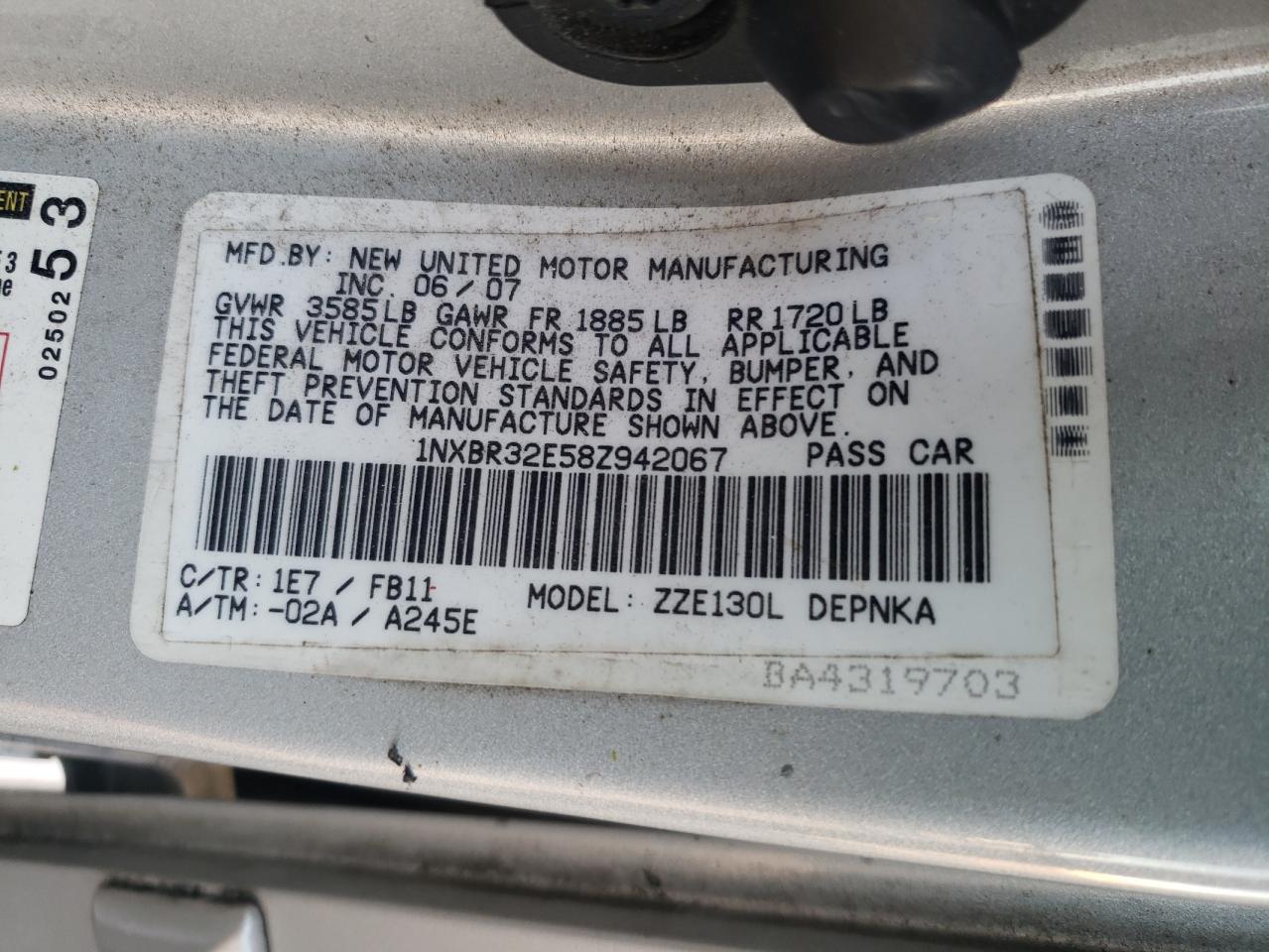 2008 Toyota Corolla - Image 13