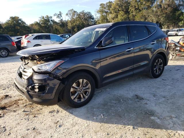  HYUNDAI SANTA FE 2015 Granatowy