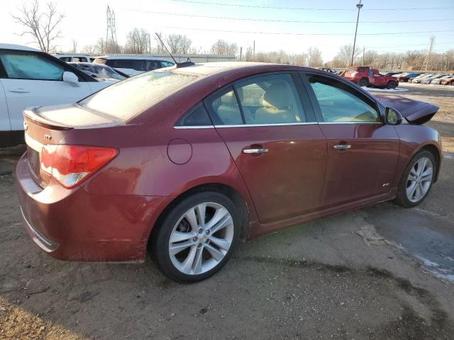  CHEVROLET CRUZE 2016 Бургунді
