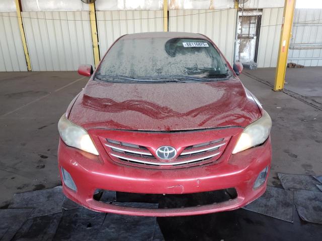  TOYOTA COROLLA 2013 Красный