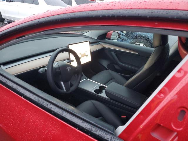  TESLA MODEL 3 2022 Czerwony